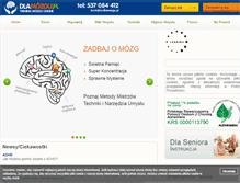 Tablet Screenshot of dlamozgu.pl
